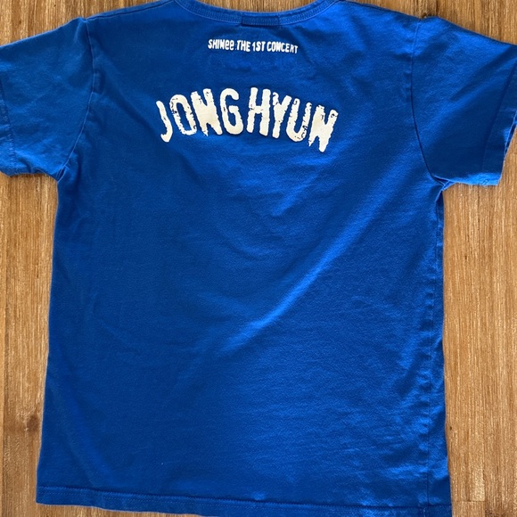 Shinee World * ultra rare * the 1st concert tee shirt Jonghyun 2nd gen k-pop - Picture 3 of 6